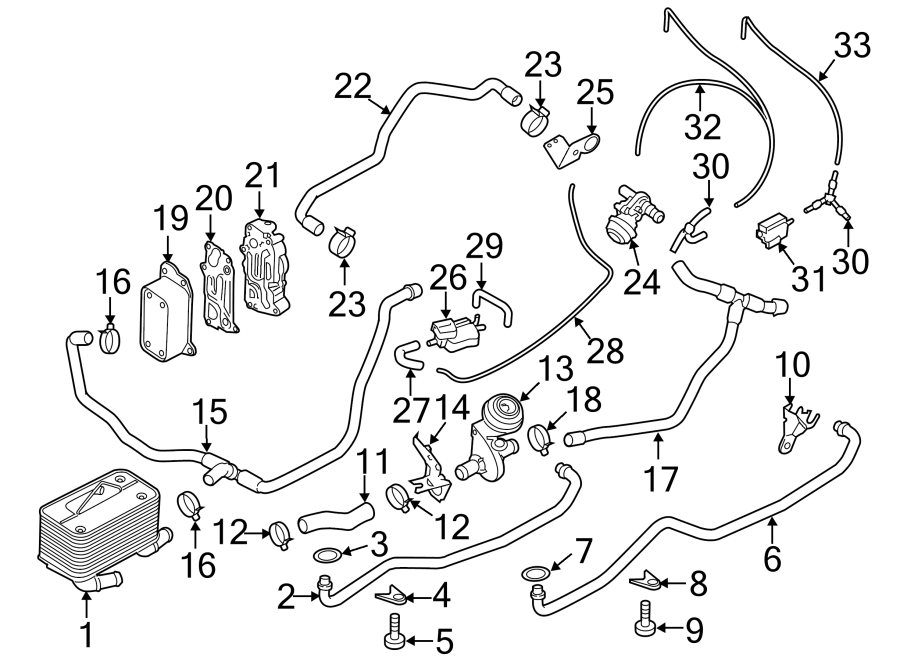 7pp906283f - Porsche Secondary Air Injection Control Valve 