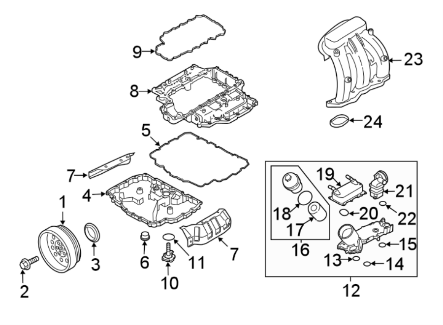 Porsche 911 Parts Diagram