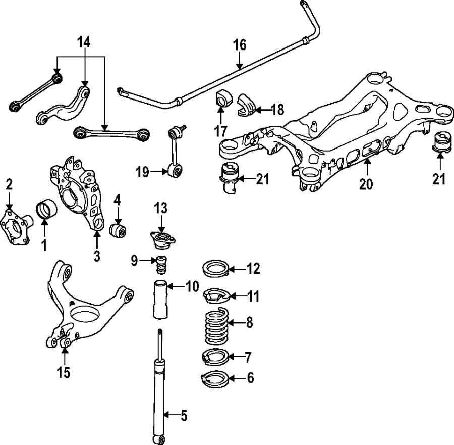 Porsche Panamera Wheel Bearing. CERAMIC, BRAKES, AWD 971501287B